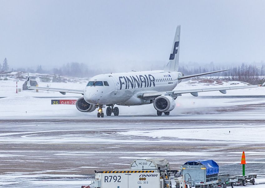 В аэропорту Хельсинки предотвращено возгорание шасси самолета Finnair